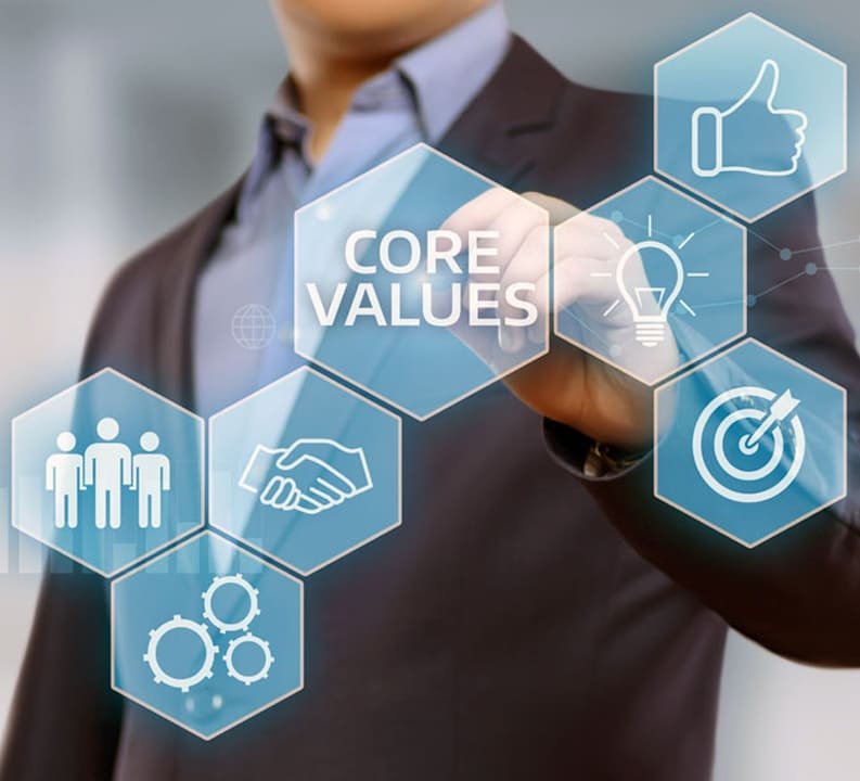 Core values side image